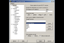 在Windows上使用putty远程登录Linux服务器的简单教程