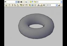 CAD怎么绘制圆环三维立体图? cad圆环体的画法