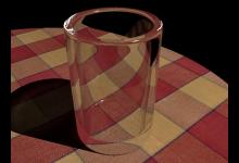 MAYA怎么制作一个玻璃材质的杯子?