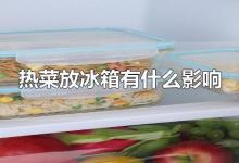 热菜放冰箱有什么影响